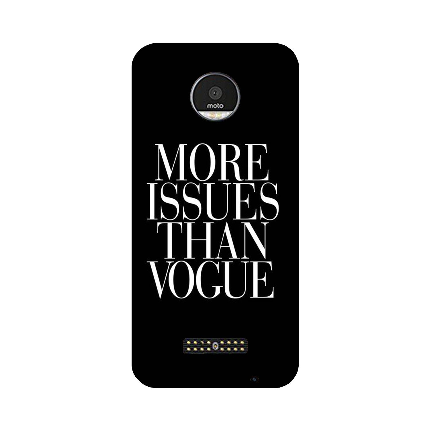 More Issues than Vague Case for Moto Z3 Play More Issues than Vague Case for Moto Z3 Play