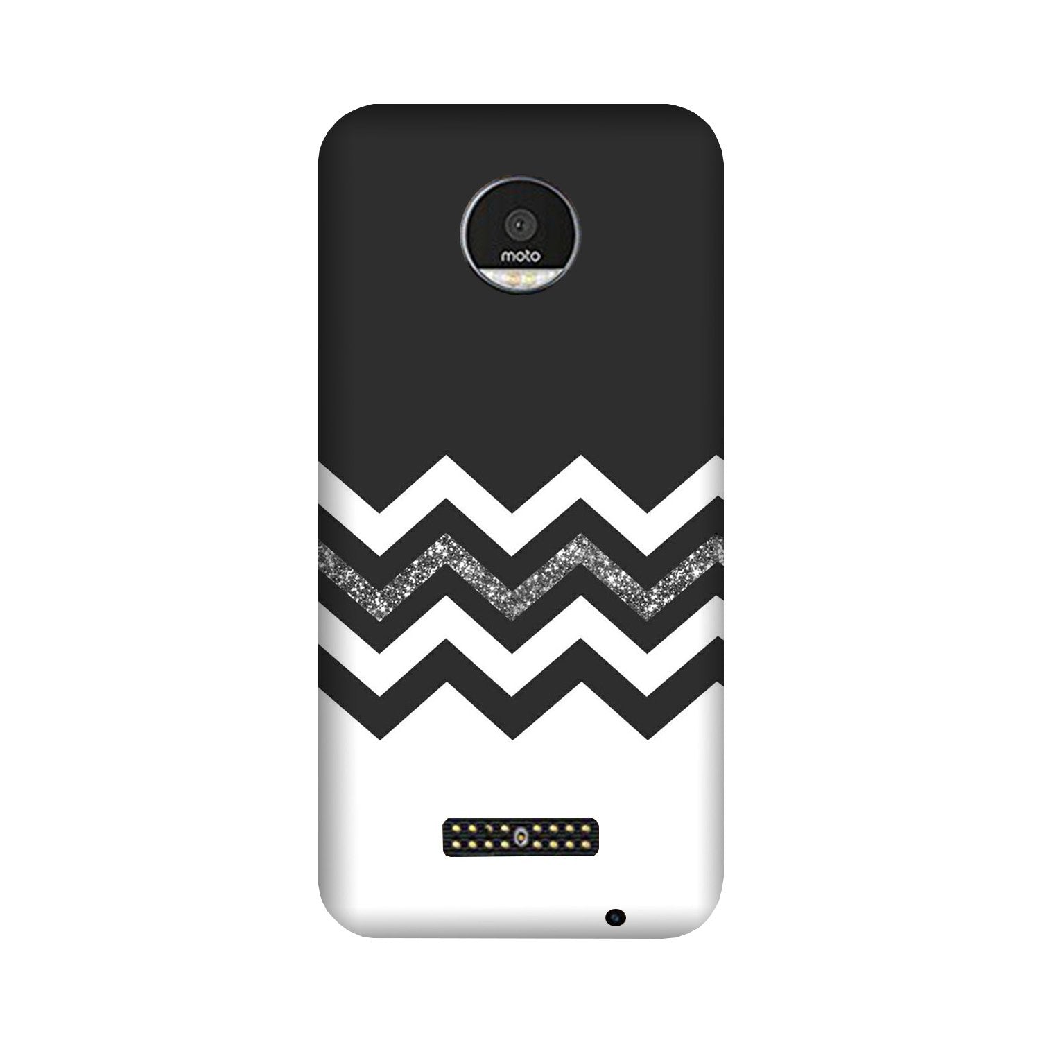 Black white Pattern2Case for Moto Z2 Play Black white Pattern2Case for Moto Z2 Play