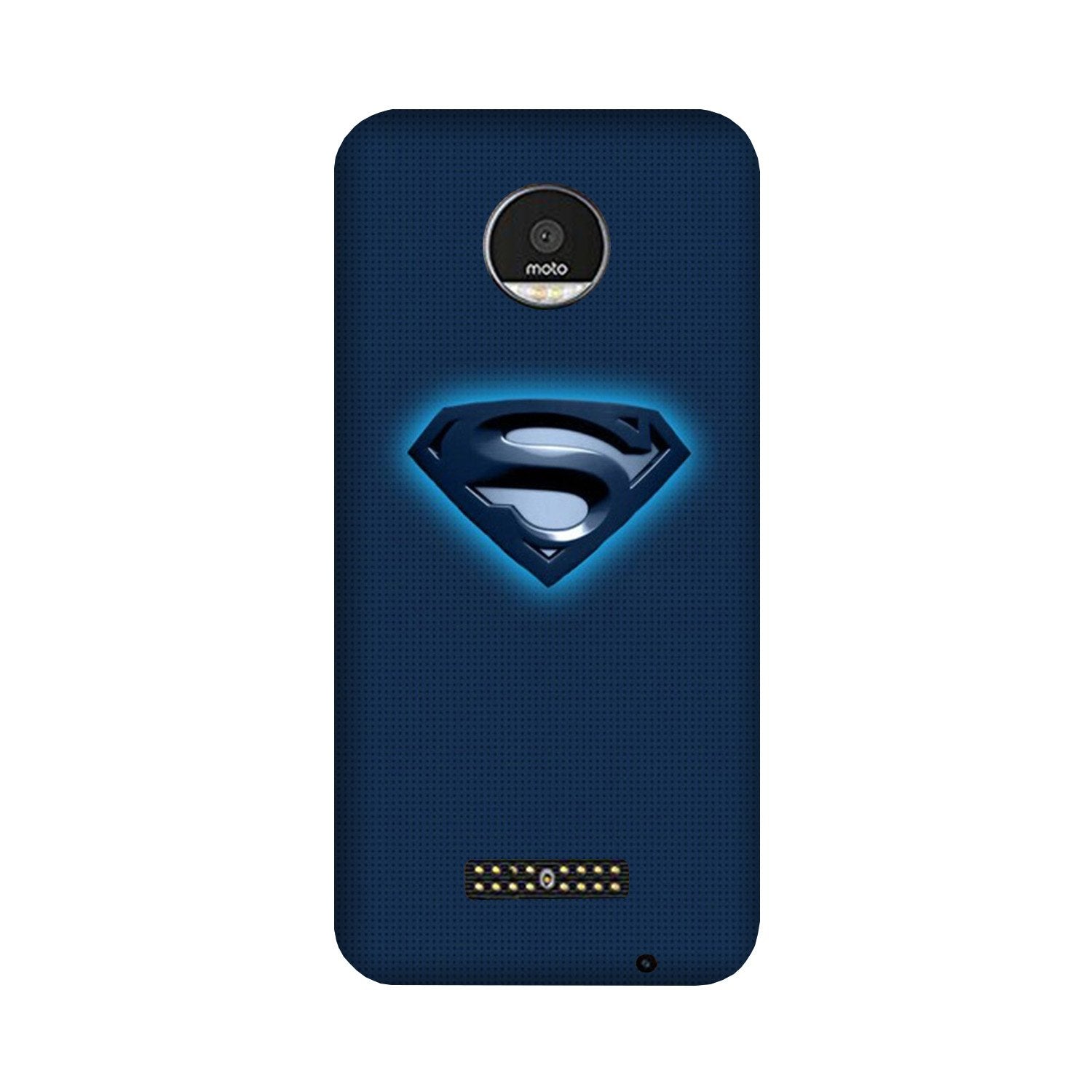 Superman Superhero Case for Moto Z3 Play (Design - 117) Superman Superhero Case for Moto Z3 Play (Design - 117)