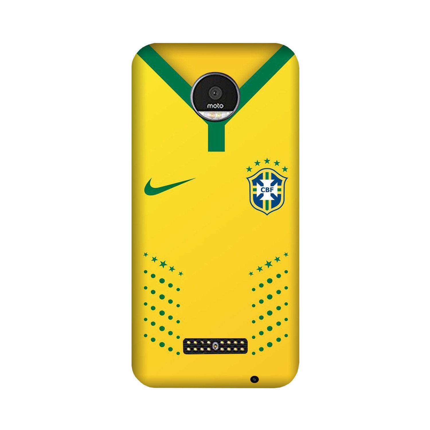 Brazil Case for Moto Z3 Play (Design - 176) Brazil Case for Moto Z3 Play (Design - 176)