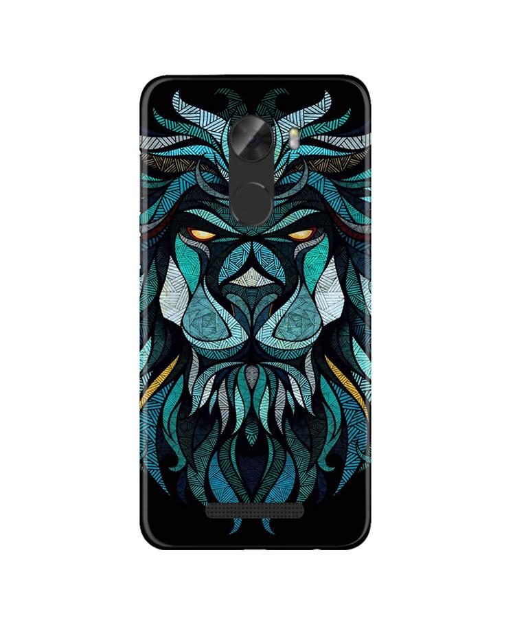 Lion Mobile Back Case for Gionee A1 Lite (Design - 314) Lion Mobile Back Case for Gionee A1 Lite (Design - 314)