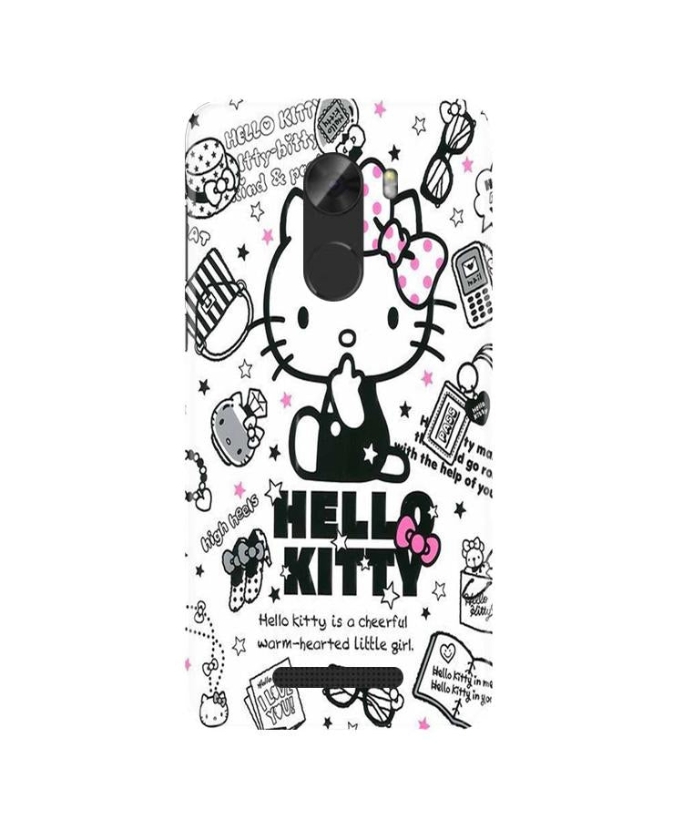 Hello Kitty Mobile Back Case for Gionee A1 Lite (Design - 361) Hello Kitty Mobile Back Case for Gionee A1 Lite (Design - 361)