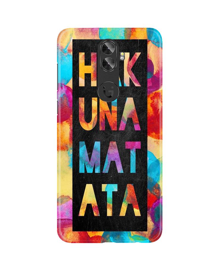 Hakuna Matata Mobile Back Case for Gionee A1 Plus (Design - 323) Hakuna Matata Mobile Back Case for Gionee A1 Plus (Design - 323)