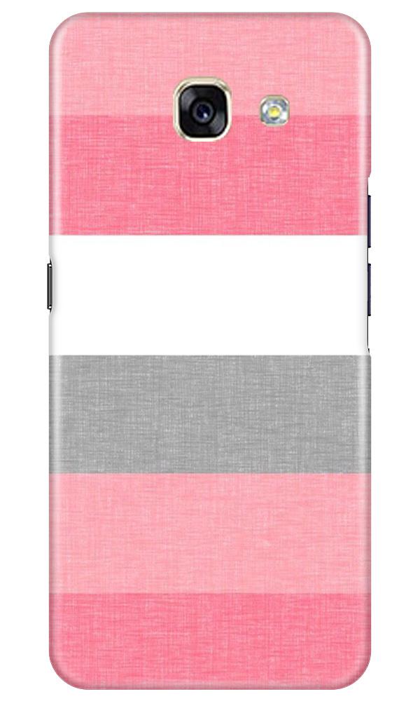 Pink white pattern Mobile Back Case for Samsung A5 2017 (Design - 55) Pink white pattern Case for Samsung A5 2017