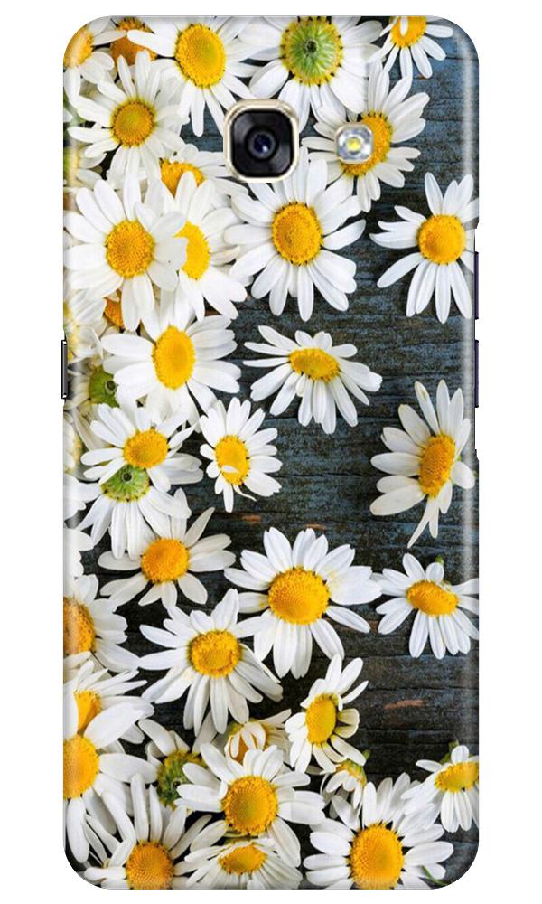 White flowers2 Mobile Back Case for Samsung A5 2017 (Design - 62) White flowers2 Case for Samsung A5 2017