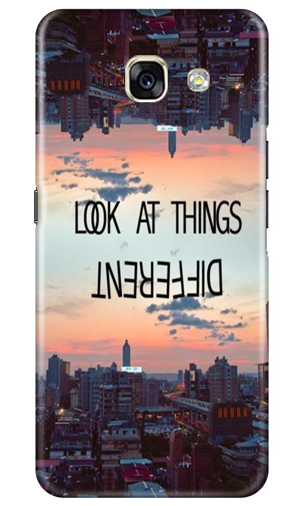 Look at things different Mobile Back Case for Samsung A5 2017 (Design - 99) Look at things different Case for Samsung A5 2017