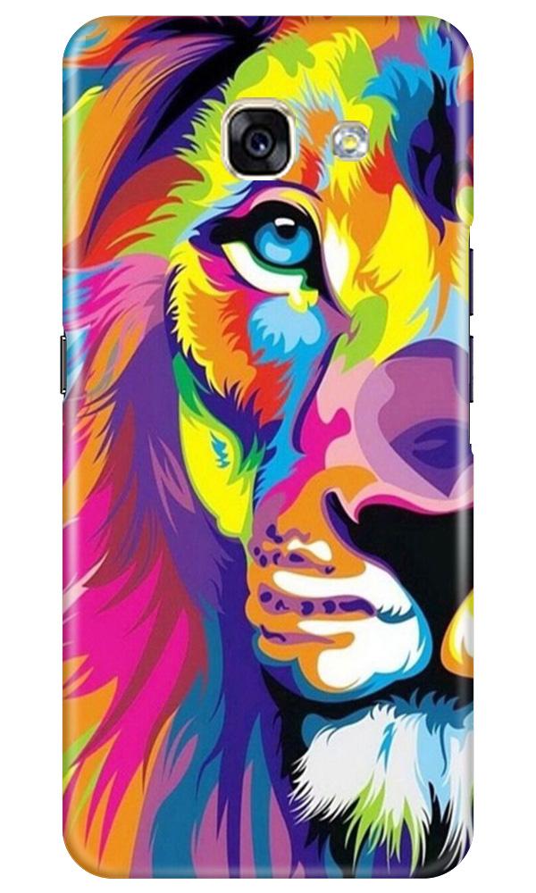 Colorful Lion Mobile Back Case for Samsung A5 2017 (Design - 110) Colorful Lion Case for Samsung A5 2017 (Design - 110)