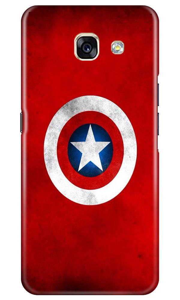 Captain America Mobile Back Case for Samsung A5 2017 (Design - 249) Captain America Case for Samsung A5 2017 (Design No. 249)