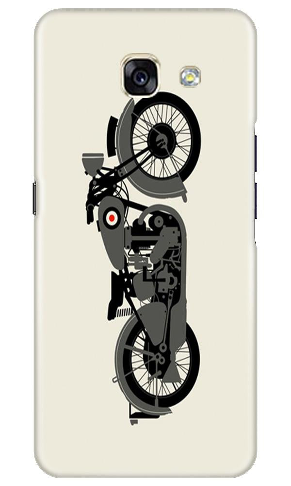 MotorCycle Mobile Back Case for Samsung A5 2017 (Design - 259) MotorCycle Case for Samsung A5 2017 (Design No. 259)