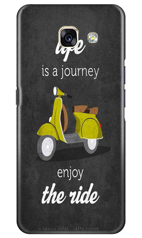 Life is a Journey Mobile Back Case for Samsung A5 2017 (Design - 261) Life is a Journey Case for Samsung A5 2017 (Design No. 261)