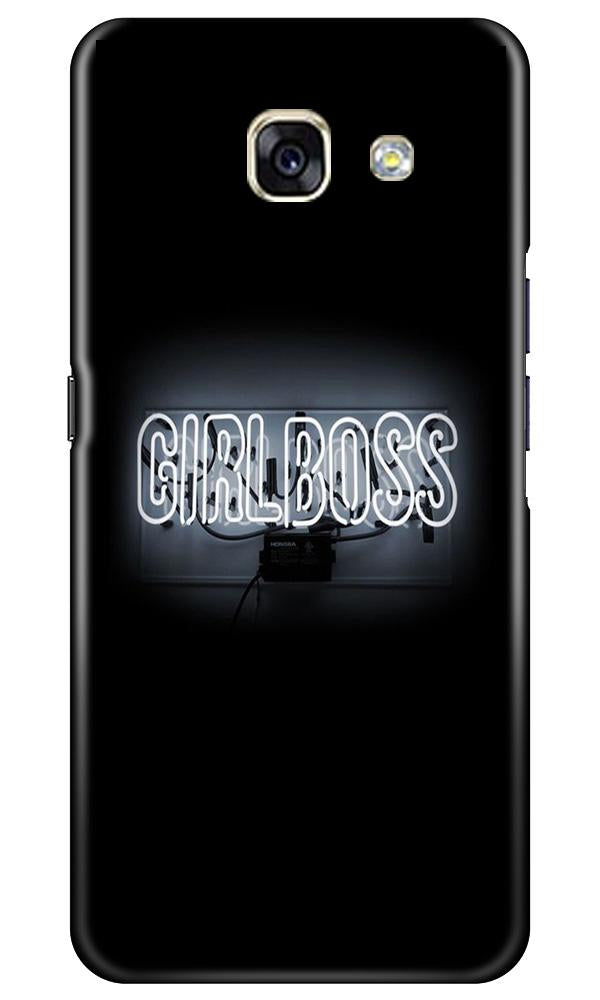 Girl Boss Black Mobile Back Case for Samsung A5 2017 (Design - 268) Girl Boss Black Case for Samsung A5 2017 (Design No. 268)