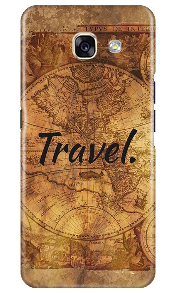 Travel Mobile Back Case for Samsung A5 2017 (Design - 375)