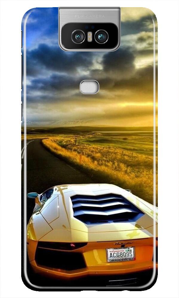 Car lovers Mobile Back Case for Asus Zenfone 6z (Design - 46) Car lovers Case for Asus Zenfone 6z