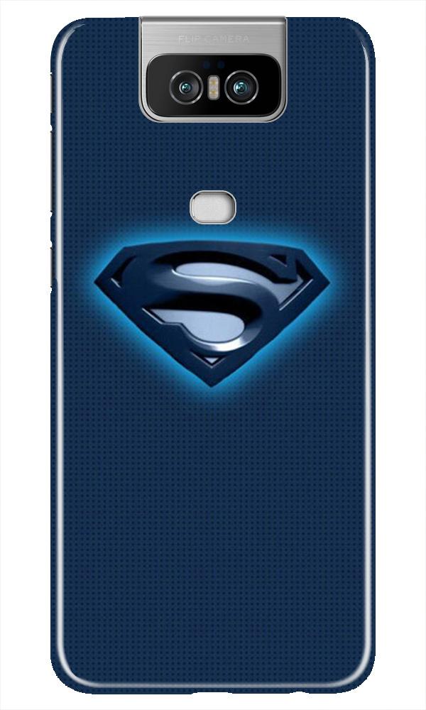 Superman Superhero Mobile Back Case for Asus Zenfone 6z (Design - 117) Superman Superhero Case for Asus Zenfone 6z (Design - 117)