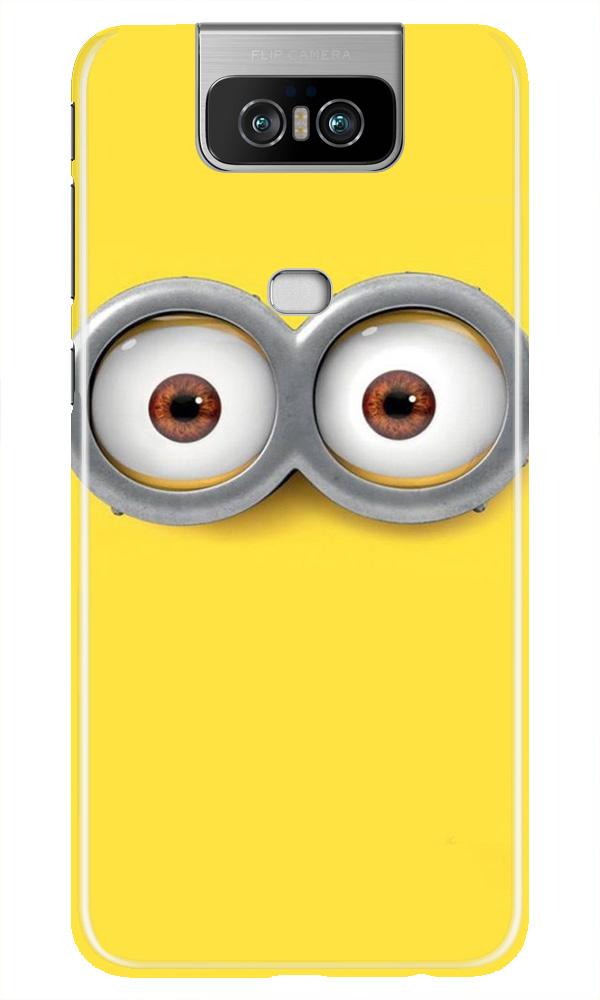 Minions Mobile Back Case for Asus Zenfone 6z (Design - 128) Minions Case for Asus Zenfone 6z (Design - 128)