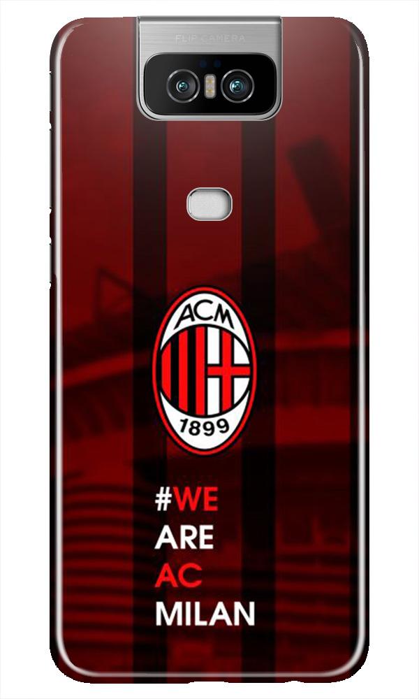 AC Milan Mobile Back Case for Asus Zenfone 6z (Design - 155) AC Milan Case for Asus Zenfone 6z (Design - 155)