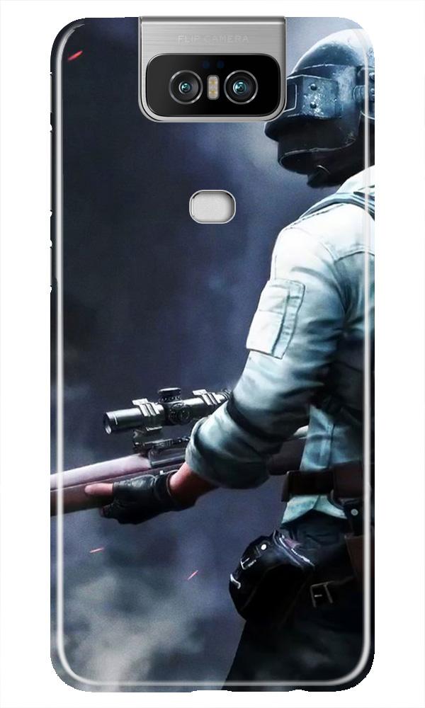 Pubg Mobile Back Case for Asus Zenfone 6z (Design - 179) Pubg Case for Asus Zenfone 6z (Design - 179)