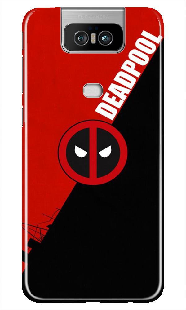 Deadpool Mobile Back Case for Asus Zenfone 6z (Design - 248) Deadpool Case for Asus Zenfone 6z (Design No. 248)