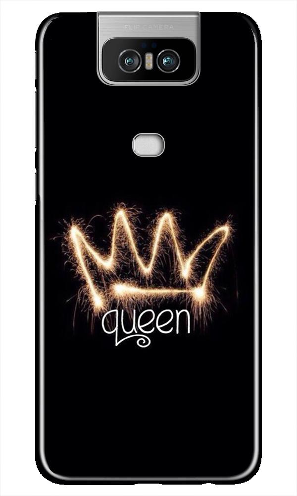 Queen Mobile Back Case for Asus Zenfone 6z (Design - 270) Queen Case for Asus Zenfone 6z (Design No. 270)