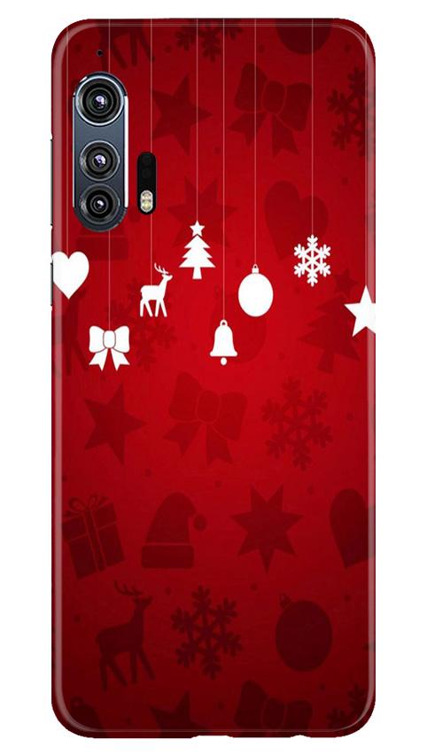 Christmas Mobile Back Case for Moto Edge Plus (Design - 78) Christmas Case for Moto Edge Plus