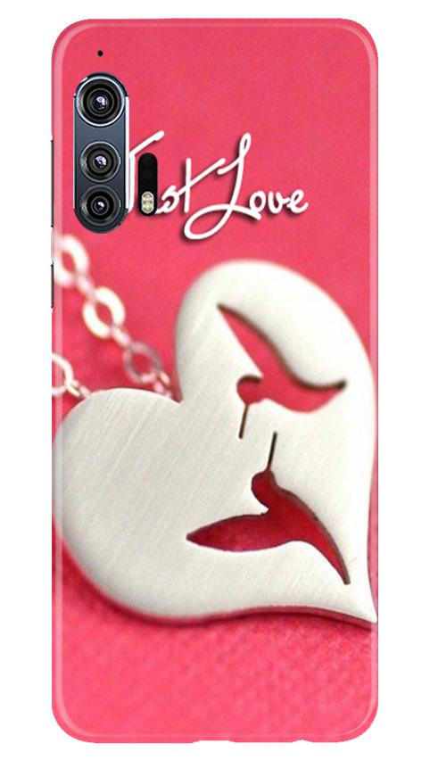 Just love Mobile Back Case for Moto Edge Plus (Design - 88) Just love Case for Moto Edge Plus