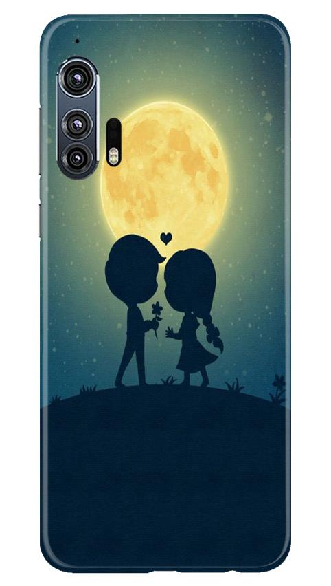 Love Couple Mobile Back Case for Moto Edge Plus (Design - 109) Love Couple Case for Moto Edge Plus (Design - 109)
