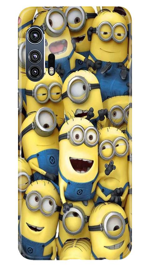 Minions Mobile Back Case for Moto Edge Plus (Design - 127) Minions Case for Moto Edge Plus (Design - 127)