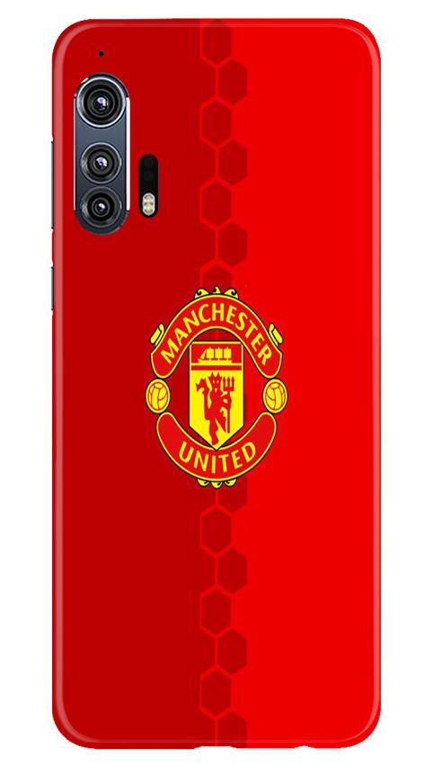 Manchester United Mobile Back Case for Moto Edge Plus (Design - 157) Manchester United Case for Moto Edge Plus (Design - 157)