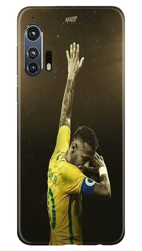 Neymar Jr Mobile Back Case for Moto Edge Plus (Design - 168) Neymar Jr Case for Moto Edge Plus (Design - 168)