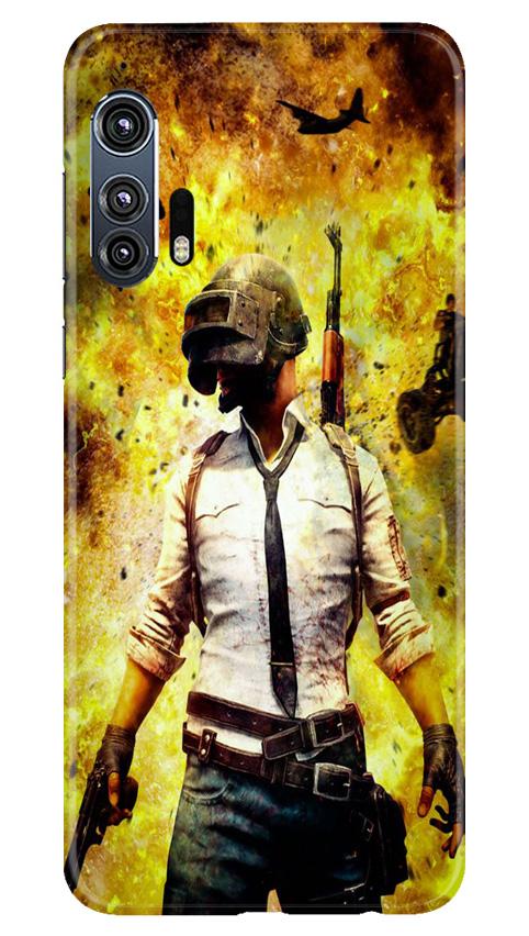 Pubg Mobile Back Case for Moto Edge Plus (Design - 180) Pubg Case for Moto Edge Plus (Design - 180)