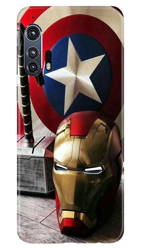 Captain America Shield Mobile Back Case for Moto Edge Plus (Design - 253) Captain America Shield Case for Moto Edge Plus (Design No. 253)
