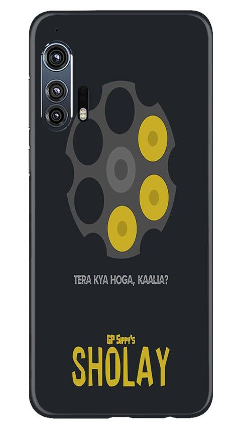Sholay Mobile Back Case for Moto Edge Plus (Design - 356) Sholay Mobile Back Case for Moto Edge Plus (Design - 356)