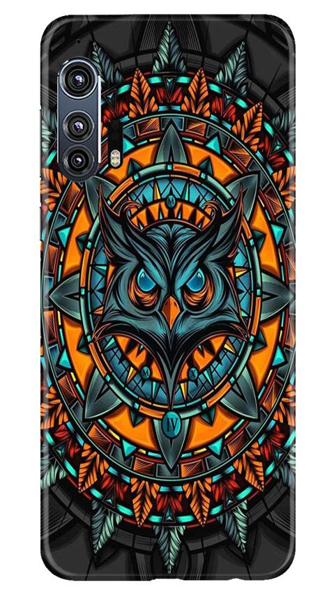 Owl Mobile Back Case for Moto Edge Plus (Design - 360) Owl Mobile Back Case for Moto Edge Plus (Design - 360)