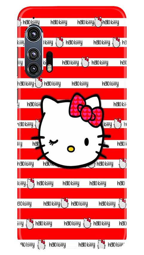 Hello Kitty Mobile Back Case for Moto Edge Plus (Design - 364) Hello Kitty Mobile Back Case for Moto Edge Plus (Design - 364)