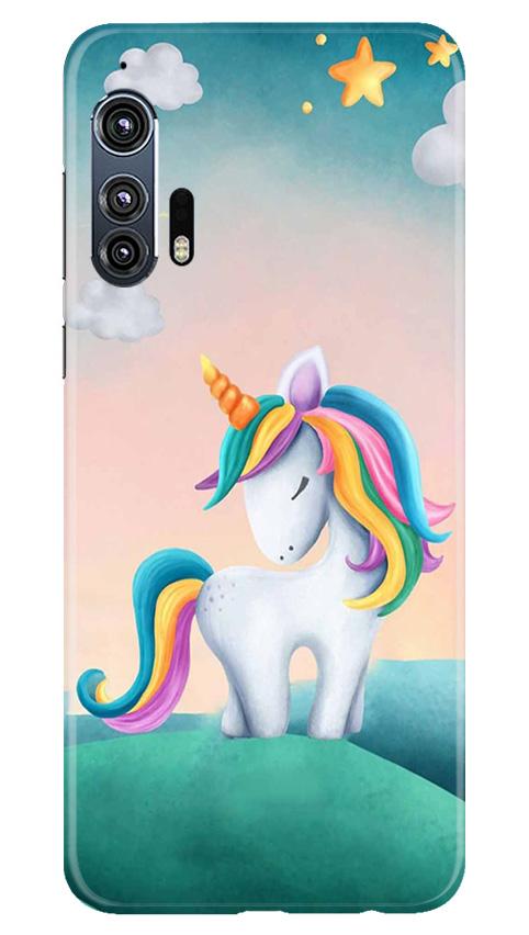 Unicorn Mobile Back Case for Moto Edge Plus (Design - 366) Unicorn Mobile Back Case for Moto Edge Plus (Design - 366)