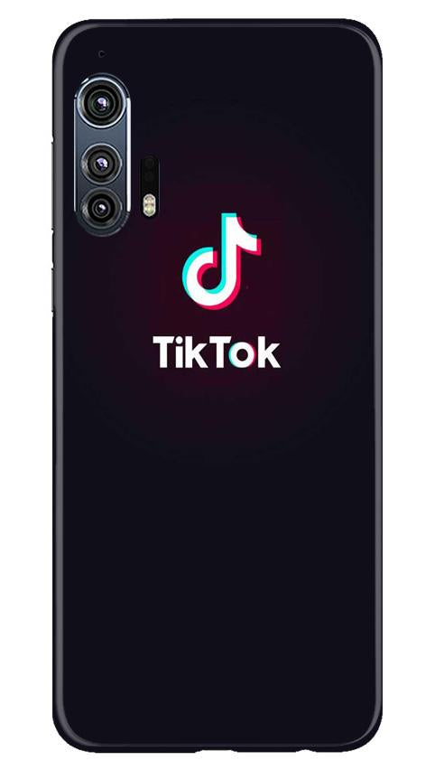 Tiktok Mobile Back Case for Moto Edge Plus (Design - 396) Tiktok Mobile Back Case for Moto Edge Plus (Design - 396)