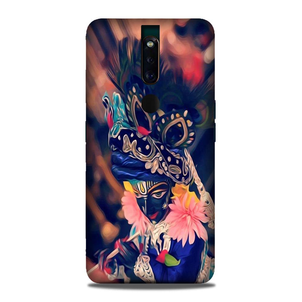 Lord Krishna Mobile Back Case for Oppo F11 Pro (Design - 16) Lord Krishna Case for Oppo F11 Pro