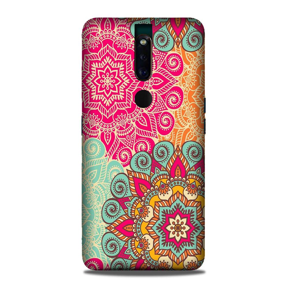 Rangoli art2 Mobile Back Case for Oppo F11 Pro (Design - 29) Rangoli art2 Case for Oppo F11 Pro