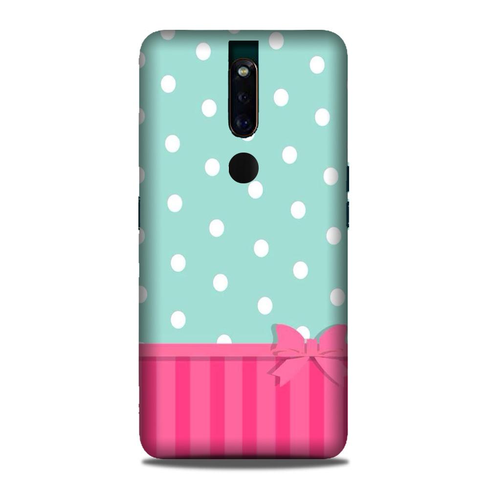 Gift Wrap Mobile Back Case for Oppo F11 Pro (Design - 30) Gift Wrap Case for Oppo F11 Pro