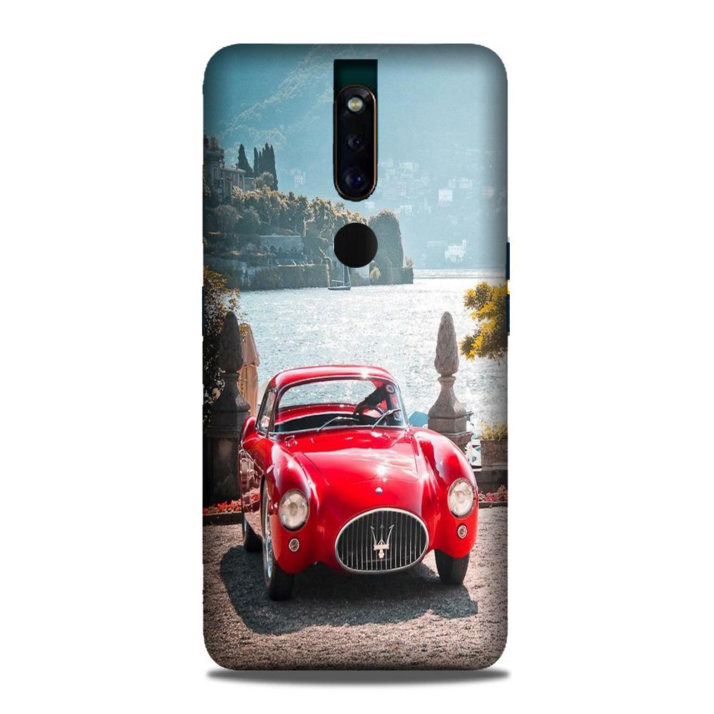 Vintage Car Mobile Back Case for Oppo F11 Pro (Design - 51) Vintage Car Case for Oppo F11 Pro