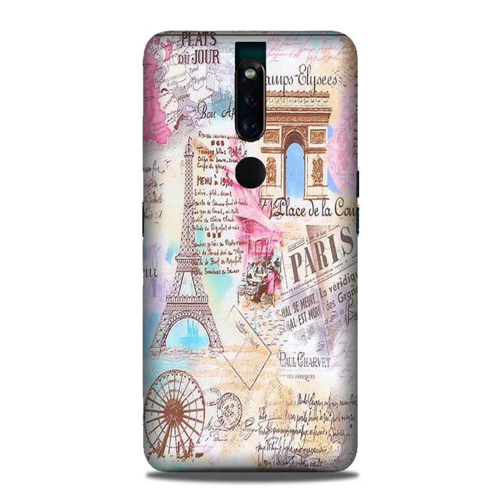 Paris Eiftel Tower Mobile Back Case for Oppo F11 Pro (Design - 54) Paris Eiftel Tower Case for Oppo F11 Pro