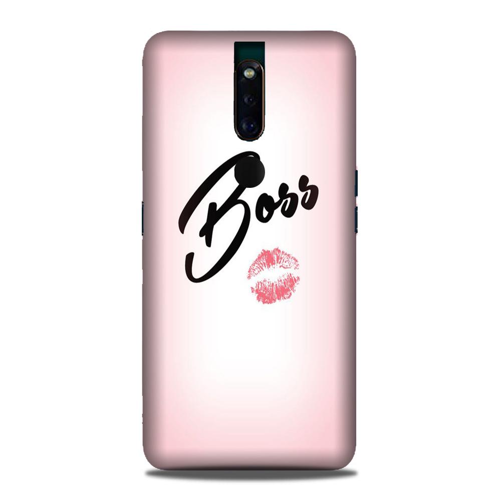 Boss Mobile Back Case for Oppo F11 Pro (Design - 59) Boss Case for Oppo F11 Pro