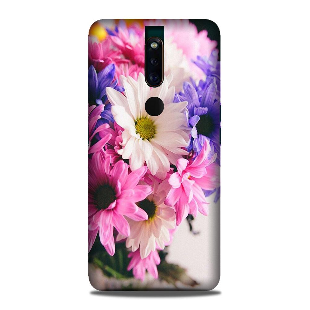 Coloful Daisy Mobile Back Case for Oppo F11 Pro (Design - 73) Coloful Daisy Case for Oppo F11 Pro