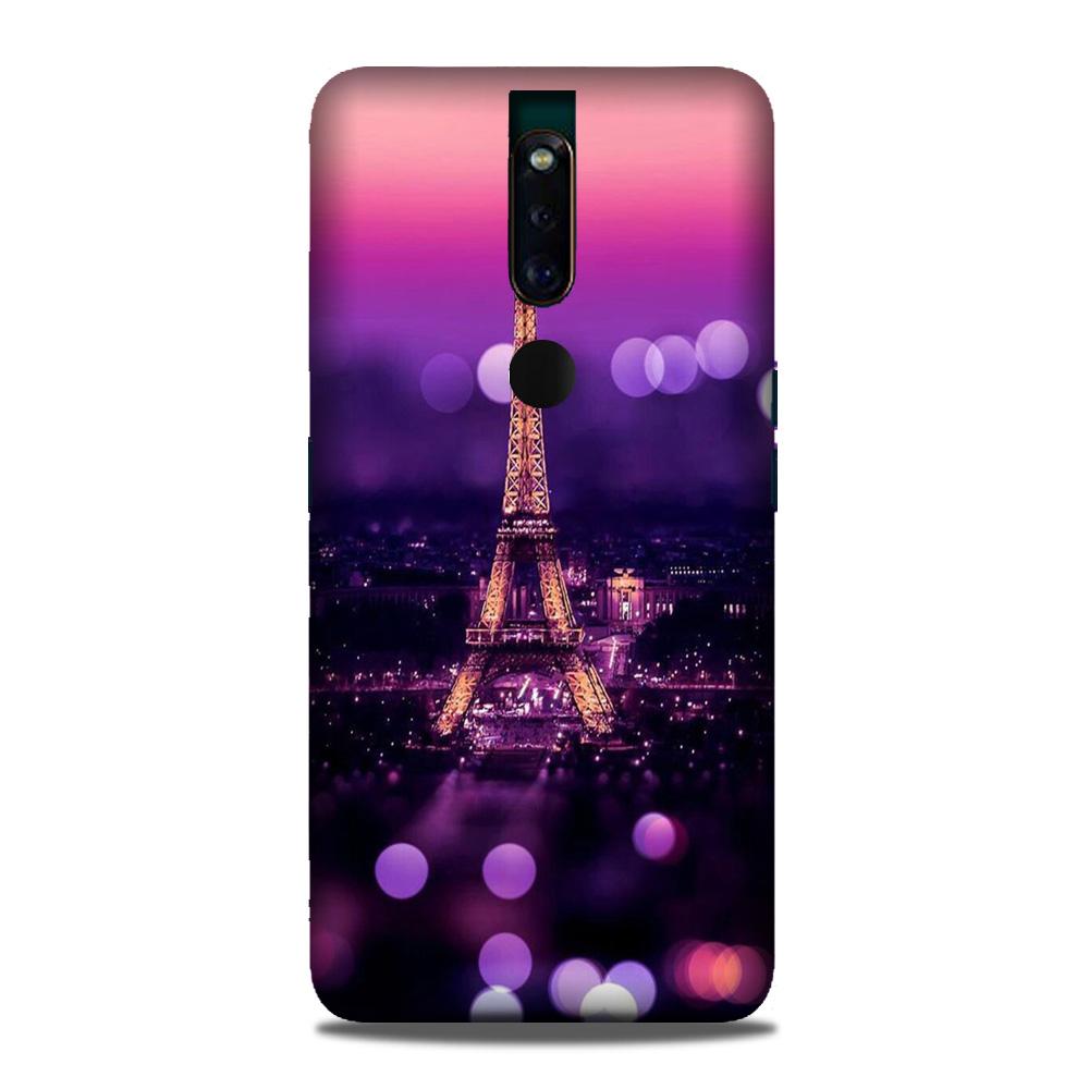 Eiffel Tower Mobile Back Case for Oppo F11 Pro (Design - 86) Eiffel Tower Case for Oppo F11 Pro