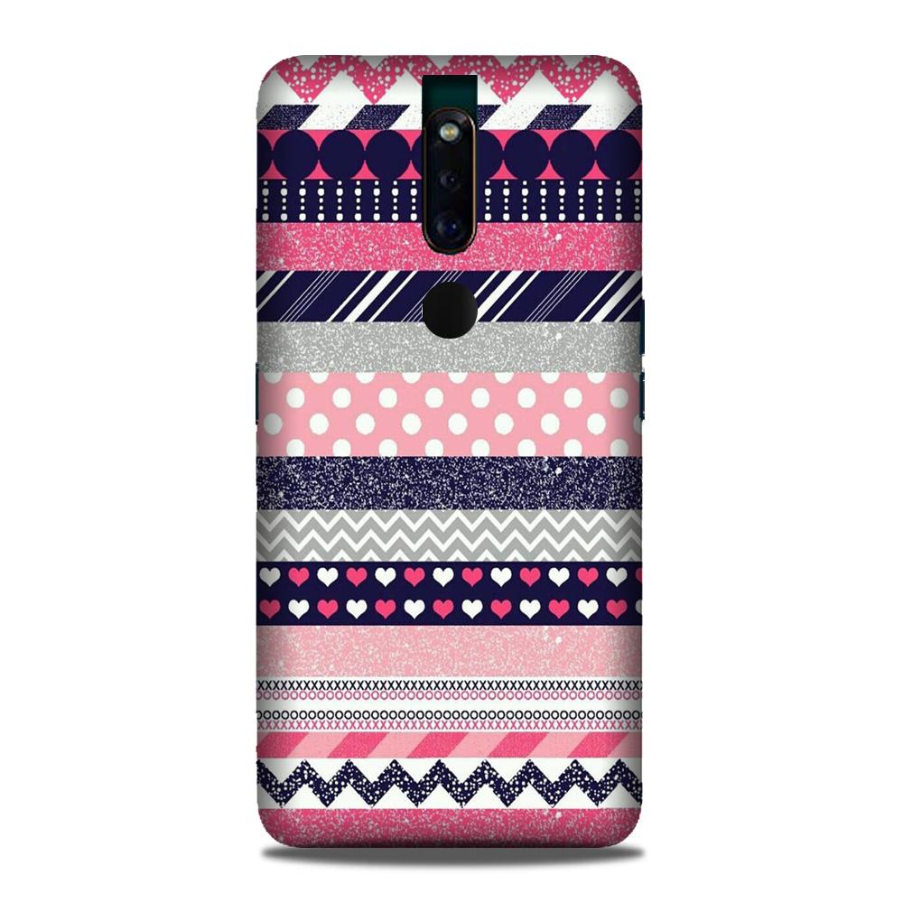 Pattern3 Mobile Back Case for Oppo F11 Pro (Design - 90) Pattern3 Case for Oppo F11 Pro