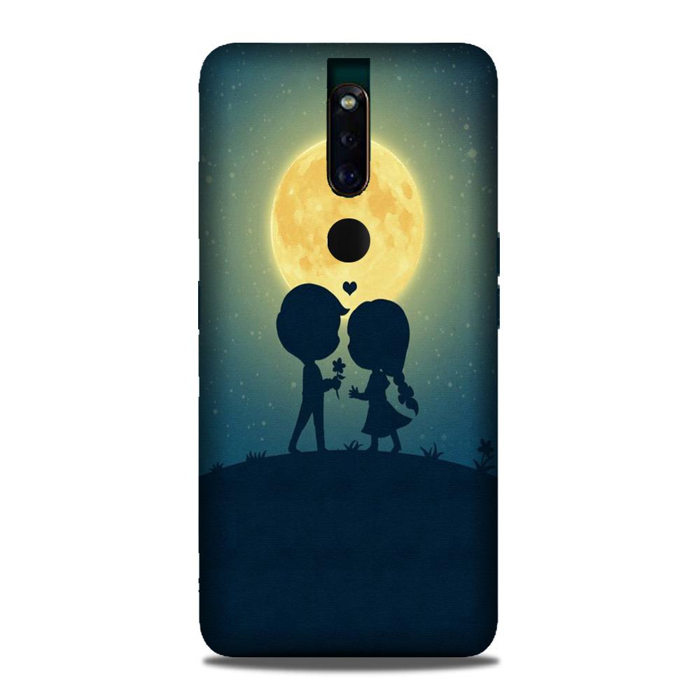 Love Couple Mobile Back Case for Oppo F11 Pro (Design - 109) Love Couple Case for Oppo F11 Pro (Design - 109)