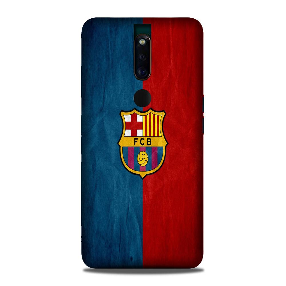 FCB Football Mobile Back Case for Oppo F11 Pro (Design - 123) FCB Football Case for Oppo F11 Pro (Design - 123)