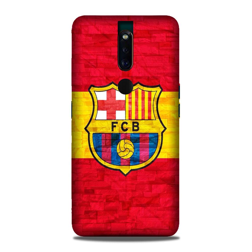 FCB Football Mobile Back Case for Oppo F11 Pro (Design - 174) FCB Football Case for Oppo F11 Pro (Design - 174)