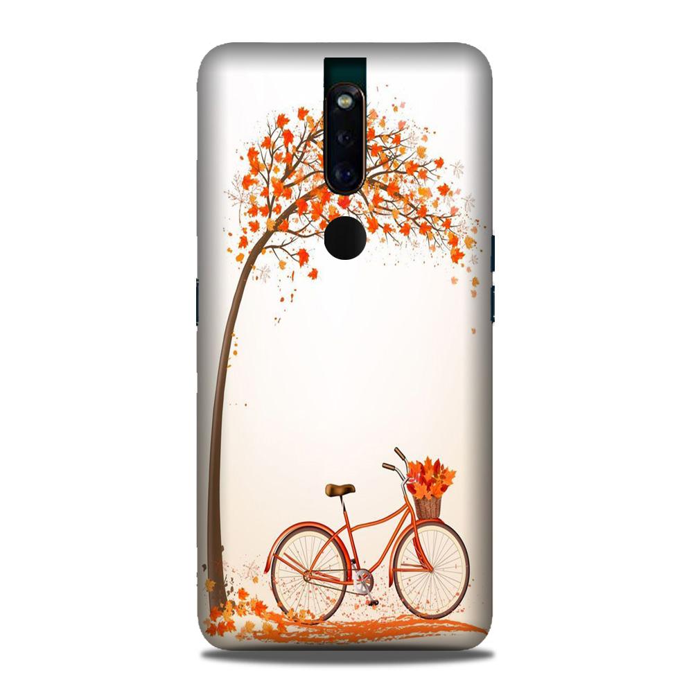 Bicycle Mobile Back Case for Oppo F11 Pro (Design - 192) Bicycle Case for Oppo F11 Pro (Design - 192)
