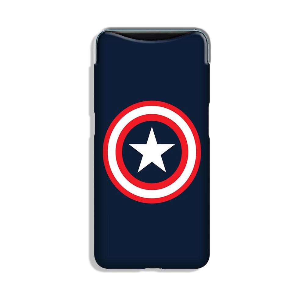Captain America Case for Oppo Find X Captain America Case for Oppo Find X